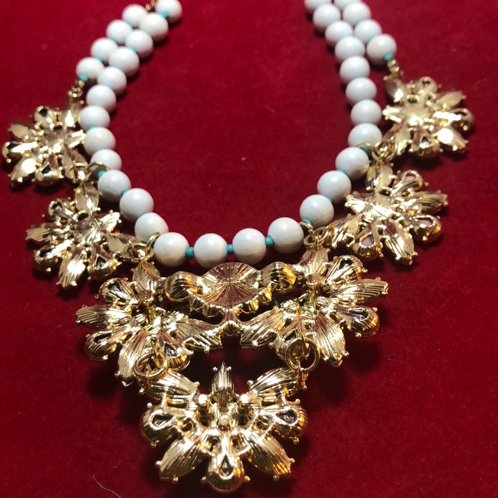 INC Rhinestone Necklace - Picture 4 of 6